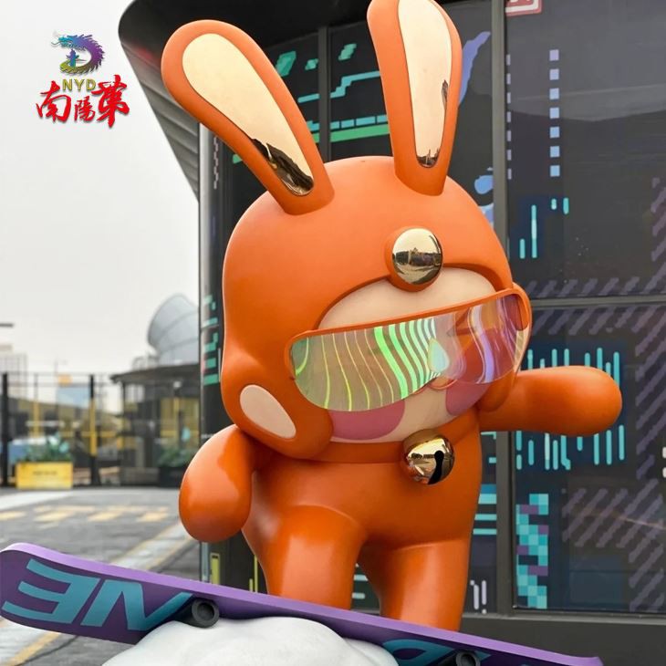 Large Outdoor Rabbit Fiberglass Statues Large Outdoor Rabbit Fiberglass Statues